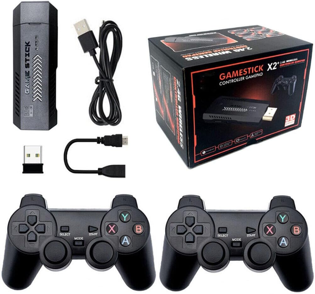 🔥 ¡PRE-BLACKFRIDAY! CONSOLA RETRO GAME STICK X2 PLUS 4K - 70% DE DESCUENTO + REGALO EXCLUSIVO 🎮
