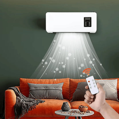 🔥❄️ AIRE ACONDICIONADO PORTÁTIL 2 EN 1 – ¡Enfría y Calienta al Instante!