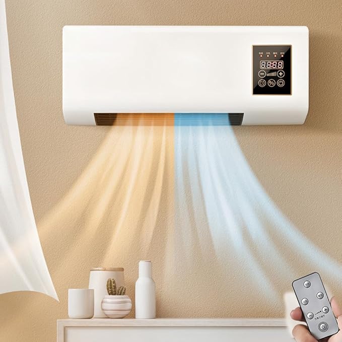🔥❄️ AIRE ACONDICIONADO PORTÁTIL 2 EN 1 – ¡Enfría y Calienta al Instante!