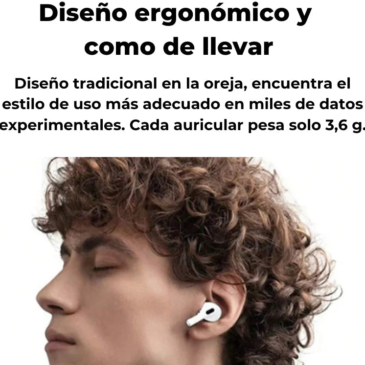 Air Pods PRO con Pantalla – Sonido Premium y Cancelación de Ruido