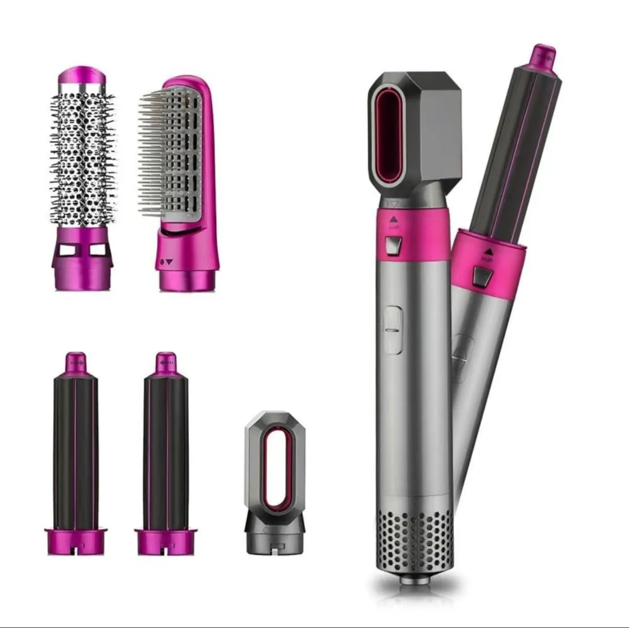 ✨  CEPILLO 5 EN 1 - LOOK PROFESIONAL SIN SALIR DE CASA - 🎄OFERTA MEGA NAVIDAD 🔥