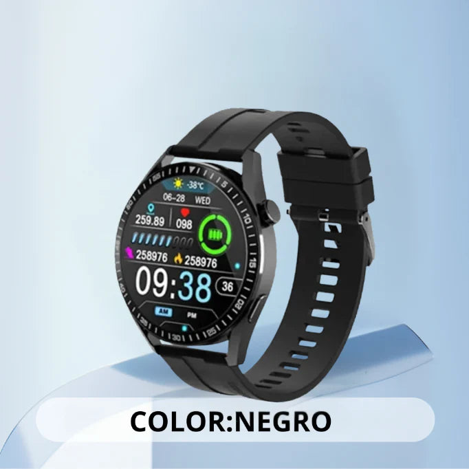🔥 UltraWatch Black Edition — Precisión y Estilo en un Solo Toque