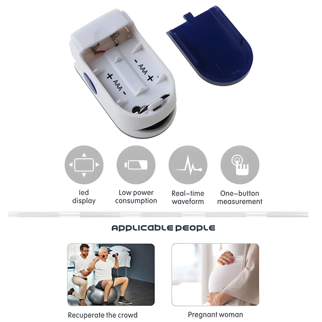 🩺 OXIMETRO DE PULSO 2 EN 1 - 60% DE DESCUENTO - PEDIR Y PAGAR EN CASA ✅